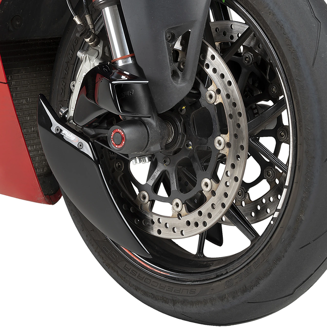 Puig Brake Cooling Air Duct for Ducati Panigale V2 (2020–2024) – Matt black (am Motorrad)