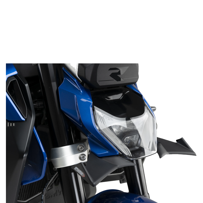 Puig Naked Frontal Spoilers for BMW R1300R (2025–2026) – Matt black (am Motorrad)