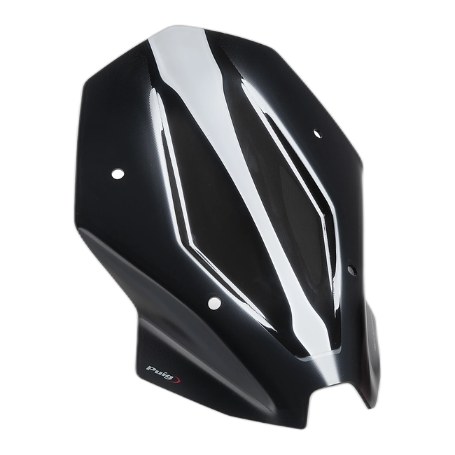 Puig New Generation Touring Windscreen for Ducati Streetfighter V2 / S (2025–2026) – Black