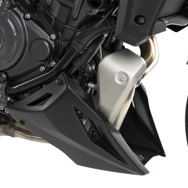 Puig Engine Spoiler for Yamaha MT-07 Y-amt (2025–2026) – Matt black (am Motorrad)