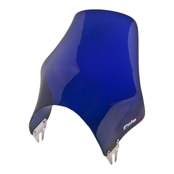 Puig Naked Windscreen for Yamaha SR400 (2015–2016) – Blue
