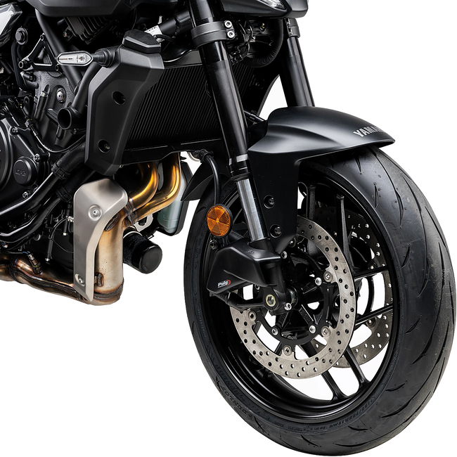Puig Brake Cooling Air Duct for Yamaha MT-07 Y-amt (2025–2026) – Matt black (am Motorrad)