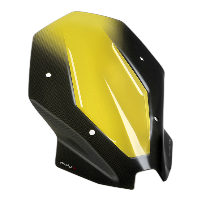 Puig New Generation Touring Windscreen for Ducati Streetfighter V2 / S (2025–2026) – Yellow