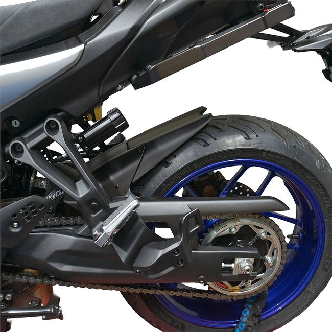 Puig Rear Fender Extension for Yamaha Tracer 7 GT (2025–2026) – Matt black (am Motorrad)