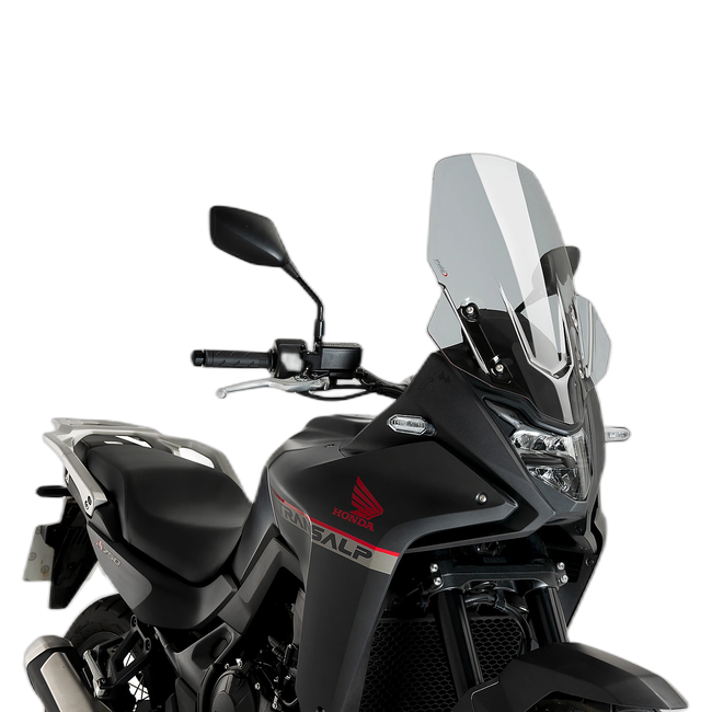 Puig Touring Windscreen for Honda XL750 Transalp (2023–2024) – Smoke (am Motorrad)