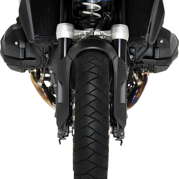Puig Front Fender Extension Pista #3 for BMW R1300GS (2023–2026) – Matt black (am Motorrad)