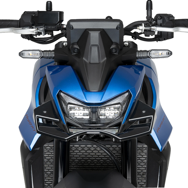 Puig Naked Frontal Winglets for Honda CB750 Hornet / Eclutch (2025–2026) – Black (am Motorrad)