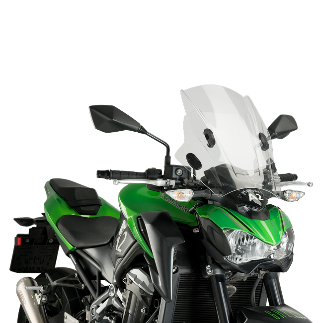 Puig Up&Down Windscreen for Kawasaki Z900 (2017–2024) – Smoke (am Motorrad)