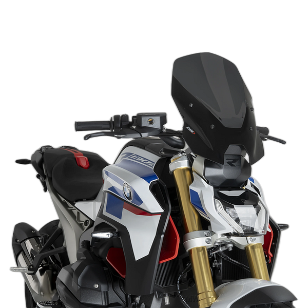 Puig New Generation Touring Windscreen for BMW R1300R (2025–2026) – Dark Smoke (am Motorrad)