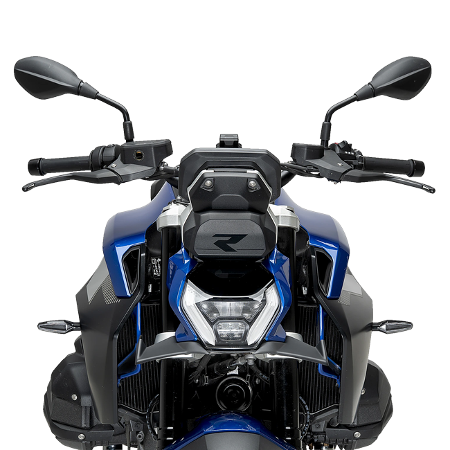 Puig Naked Frontal Spoilers for BMW R1300R (2025–2026) – Matt black (am Motorrad)