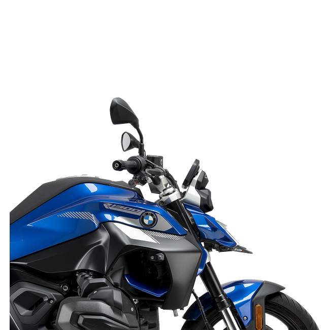 Puig Naked Frontal Spoilers for BMW R1300R Performance (2025–2026) – Matt black (am Motorrad)