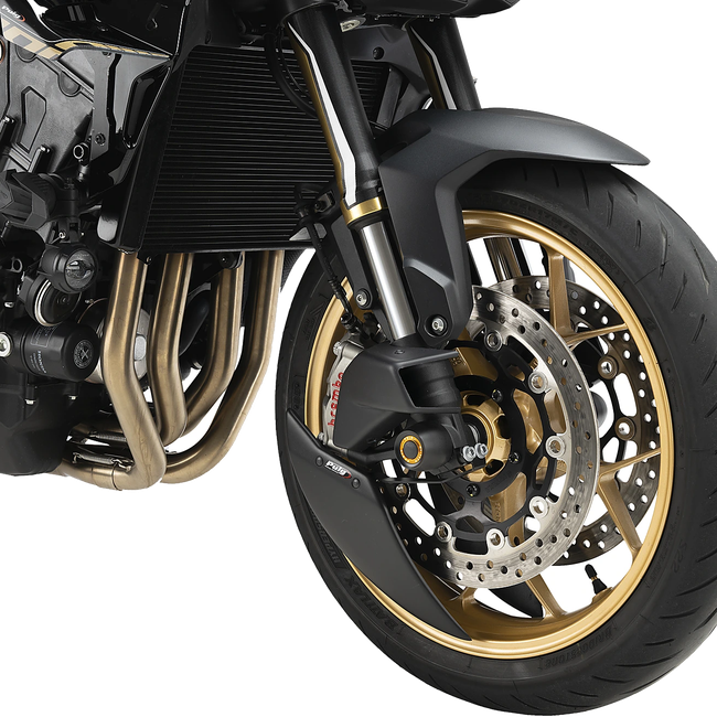 Puig Aero Wheel Deflector for Honda CB1000 Hornet / SP (2025–2026) – Matt black (am Motorrad)