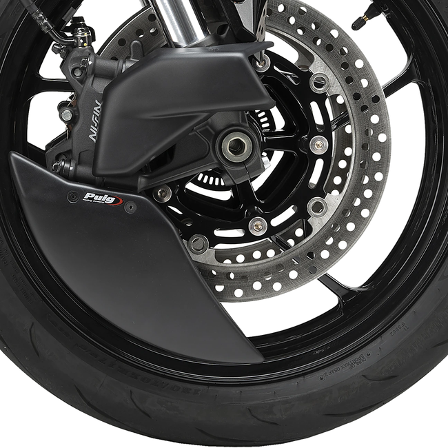 Puig Brake Cooler 2.0 for Kawasaki Z900 (2025–2026) – Matt black (am Motorrad)