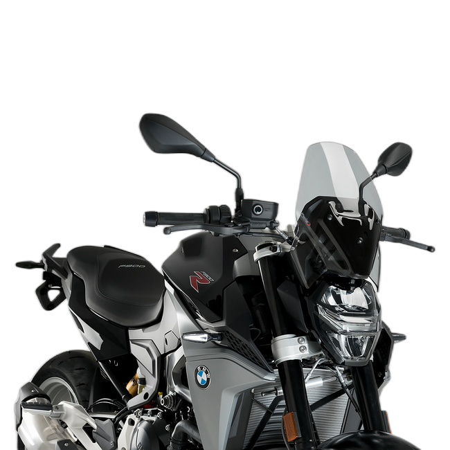 Puig New Generation Sport Windscreen for BMW F900R (2020–2026) – Smoke (am Motorrad)