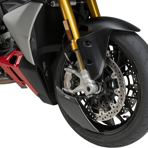 Puig Aero Wheel Deflector for Ducati Panigale V2 S (2025–2026) – Carbon look (am Motorrad)