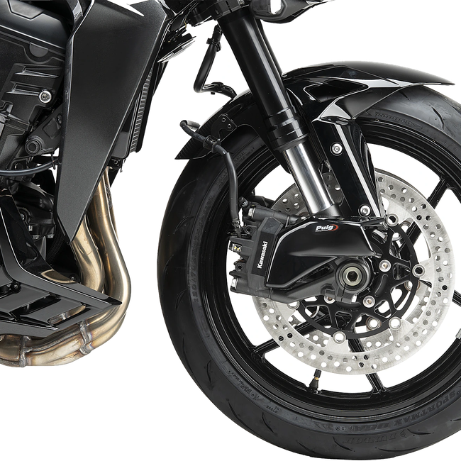 Puig Brake Cooling Air Duct for Kawasaki Z1100 (2026) – Black (am Motorrad)