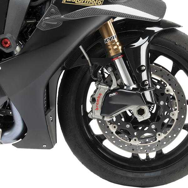 Puig Brake Cooling Air Duct for Yamaha YZF-R1 (2025) – Black (am Motorrad)