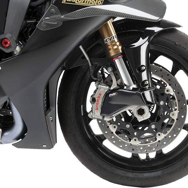 Puig Brake Cooling Air Duct for Yamaha YZF-R1 (2025) – Black (am Motorrad)