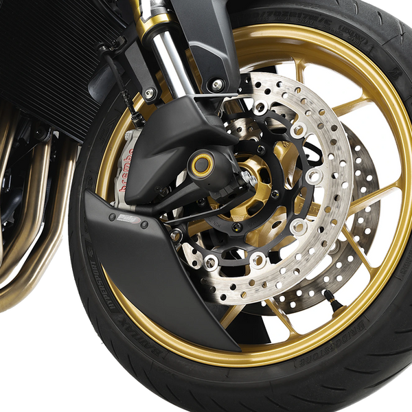 Puig Aero Wheel Deflector for Honda CB1000 Hornet / SP (2025–2026) – Matt black (am Motorrad)