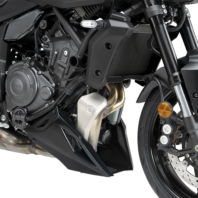 Puig Engine Spoiler for Yamaha MT-07 Y-amt (2025–2026) – Black (am Motorrad)