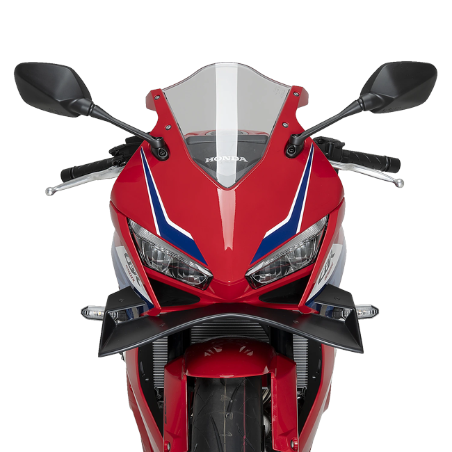 Puig GP Frontal Spoiler for Honda CBR650R / Eclutch (2024–2026) – Matt black (am Motorrad)