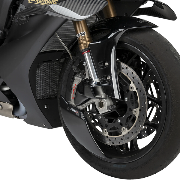 Puig Aero Wheel Deflector for Yamaha YZF-R1 (2025) – Black (am Motorrad)