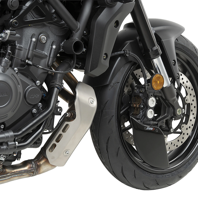 Puig Aero Wheel Deflector for Yamaha MT-07 Y-amt (2025–2026) – Black (am Motorrad)