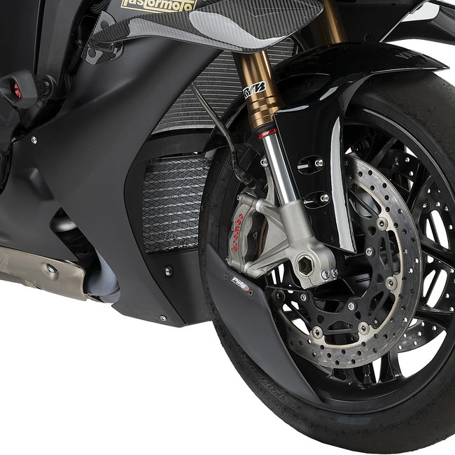 Puig Aero Wheel Deflector for Yamaha YZF-R1 (2025) – Matt black (am Motorrad)