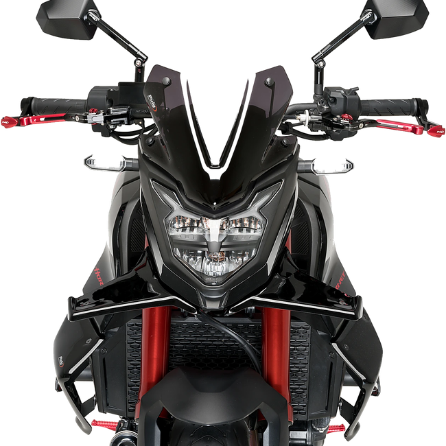 Puig Naked Side Spoilers for Honda CB750 Hornet (2023–2024) – Black (am Motorrad)
