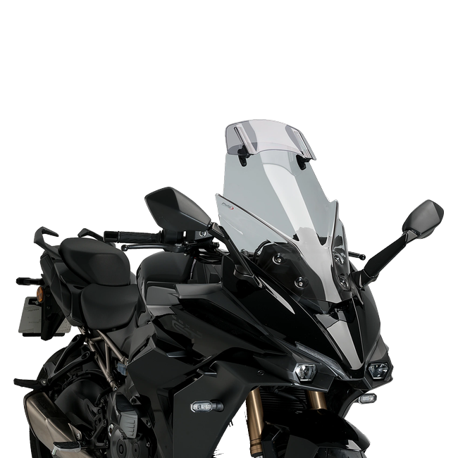 Puig Touring Windscreen with Visor for Suzuki GSX-S1000GT Travel Edition (2022–2023) – Smoke (am Motorrad)