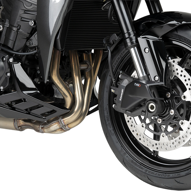 Puig Brake Cooling Air Duct for Kawasaki Z1100 (2026) – Matt black (am Motorrad)