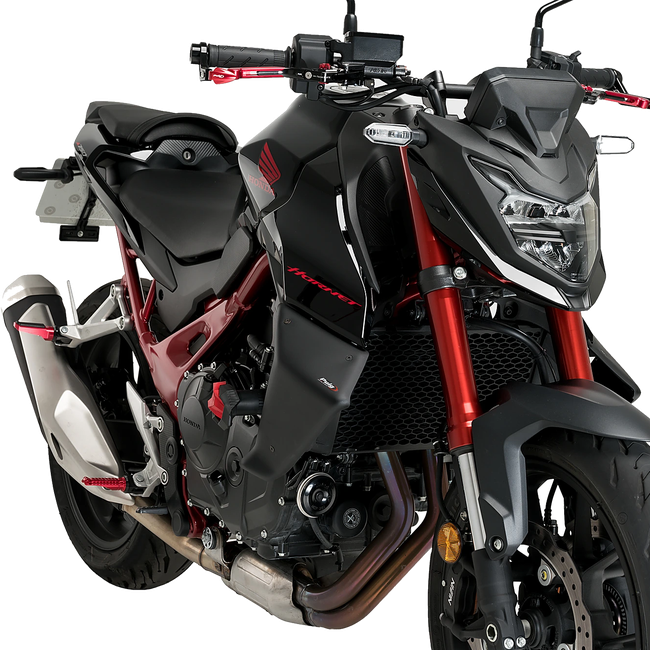 Puig Naked Side Spoilers for Honda CB750 Hornet (2023–2024) – Matt black (am Motorrad)