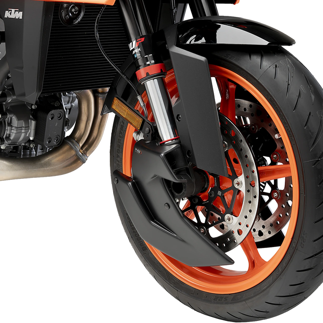 Puig Brake Cooler for KTM 990 Duke R (2026) – Matt black (am Motorrad)