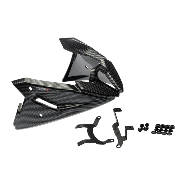 Puig Engine Spoiler for KTM 125 Duke (2021–2025) – Carbon look