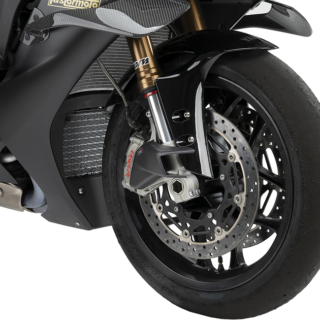 Puig Brake Cooling Air Duct for Yamaha YZF-R1 (2025) – Matt black (am Motorrad)