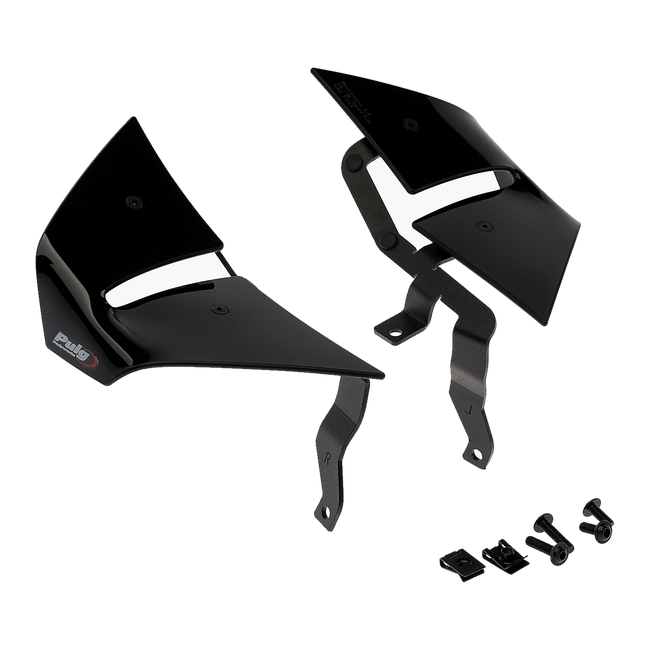 Puig D12 Aerodynamic Spoilers for Yamaha MT-07 (2021–2024) – Black