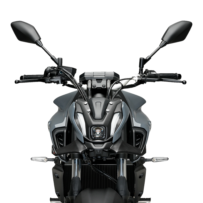 Puig Naked Frontal Winglets for Yamaha MT-07 (2021–2024) – Matt black (am Motorrad)