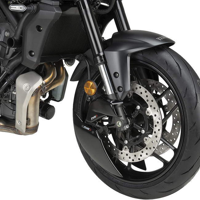 Puig Aero Wheel Deflector for Yamaha MT-07 Y-amt (2025–2026) – Black (am Motorrad)