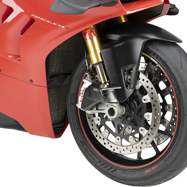 Puig Brake Cooling Air Duct for Ducati Panigale V4R (2020–2024) – Carbon look (am Motorrad)