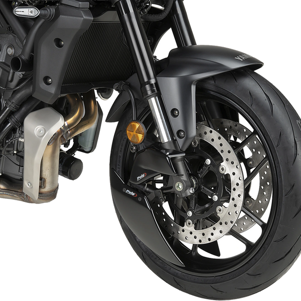 Puig Aero Wheel Deflector for Yamaha MT-07 (2025–2026) – Black (am Motorrad)