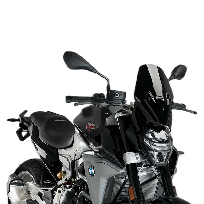 Puig New Generation Sport Windscreen for BMW F900R (2020–2026) – Black (am Motorrad)