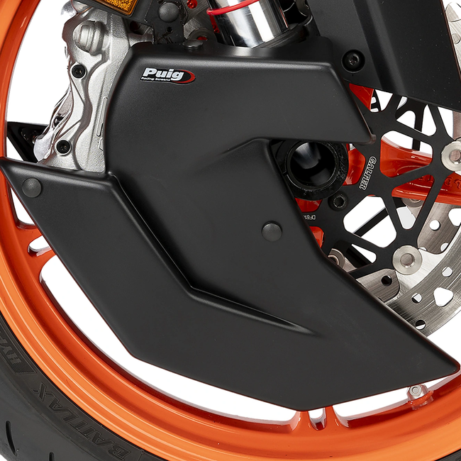 Puig Brake Cooler for KTM 990 Duke (2024–2026) – Matt black (am Motorrad)