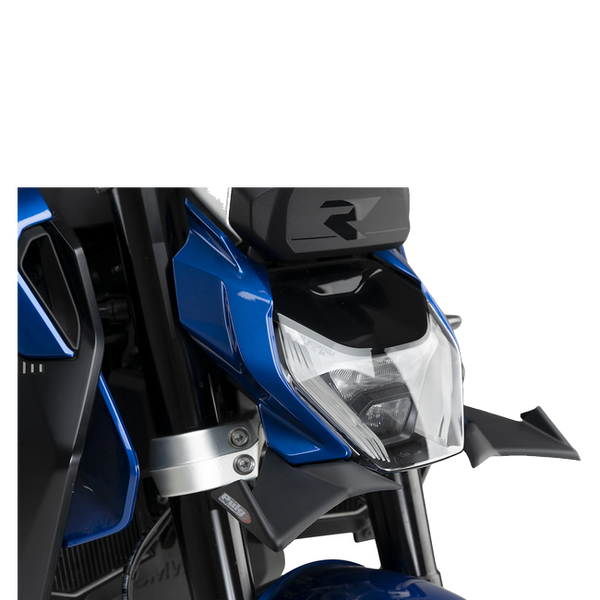 Puig Naked Frontal Spoilers for BMW R1300R Exclusive (2025–2026) – Matt black (am Motorrad)