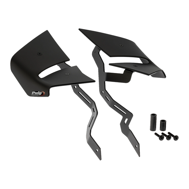 Puig D12 Winglets for Kawasaki Z650 (2020–2026) – Matt black
