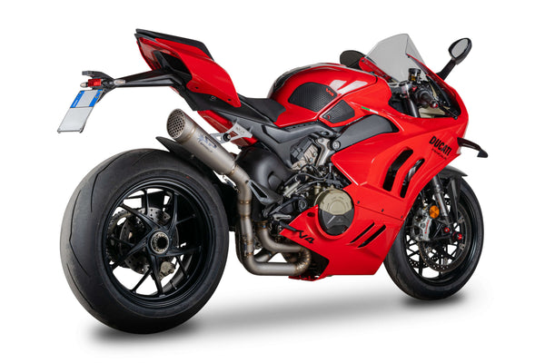 Spark GRID-O titanium half system exhaust on Ducati Panigale V4 – GDU8841T