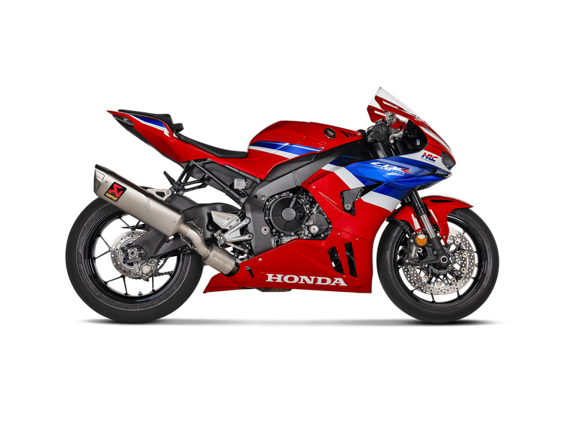 Akrapovic Slip-On Line Track Day titanium exhaust on Honda CBR1000RR-R Fireblade SC82