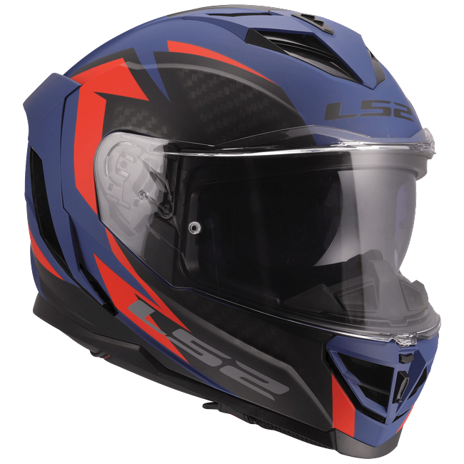 LS2 FF818 Storm III Helmet – Dynamo Blue/Red