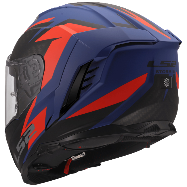 LS2 FF818 Storm III Helmet – Dynamo Blue/Red