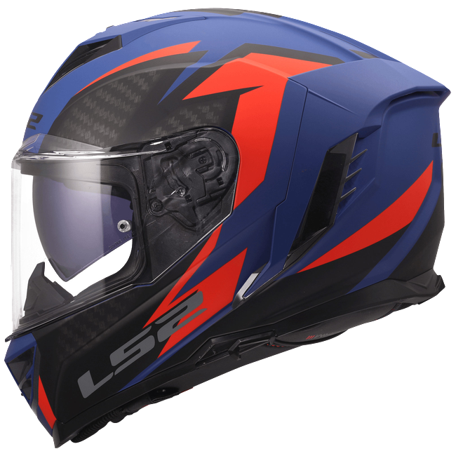 LS2 FF818 Storm III Helmet – Dynamo Blue/Red