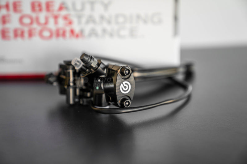 Brembo RCS 19 x 18-20 Corsa Corta RR radial master cylinder 110E71110 — forged hard-anodised aluminium